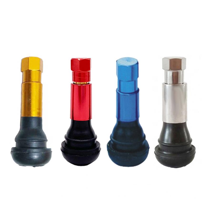 Colorful aluminum rubber tire valves TR413C-B